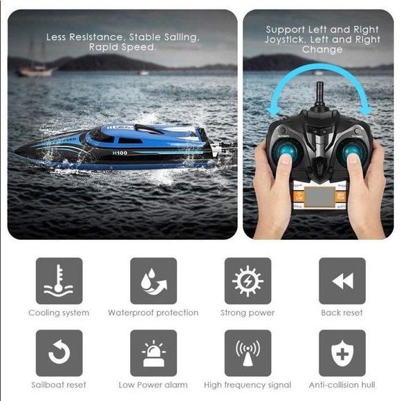 Racing boat- Electric Remote Control - Picture 3 of 6